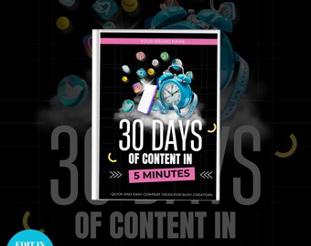 New Content Creator Guide / Plr Ebook / Ebook Template / Canva Editable eBook Template / Content Creator Guide Ebook / Course Canva Template