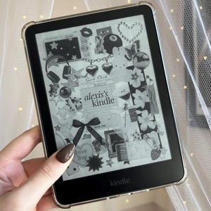 Custom Y2K Kindle Lockscreen | Personalized Name Collage (Digital Download) image 3