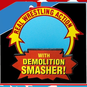 WWF Hasbro Demolition Smash 1990 Wrestling Figure Action