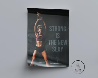 Gym Wall Art Motivational Posters Exercise Poster Workout Prints 066