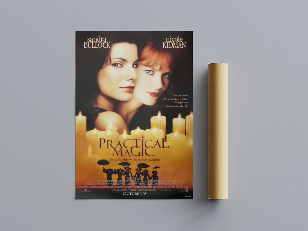 Practical Magic Movie Poster Frameless Cinema Wall Art Posters Prints ...