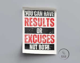 Gym Wall Art Motivational Posters Exercise Poster Workout Prints 050