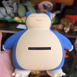 Snorlax Piggy Bank
