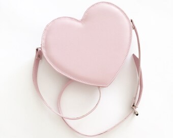 heart shaped purse etsy