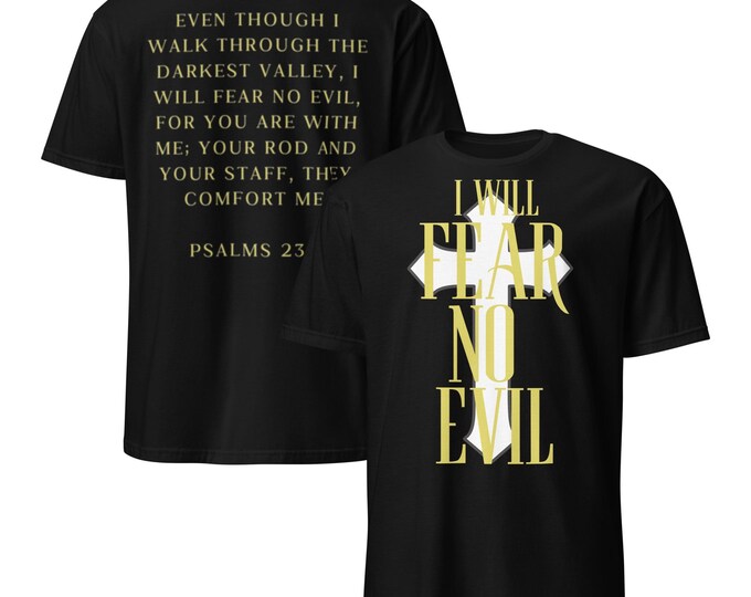 Fear No Evil Short-Sleeve Unisex T-Shirt