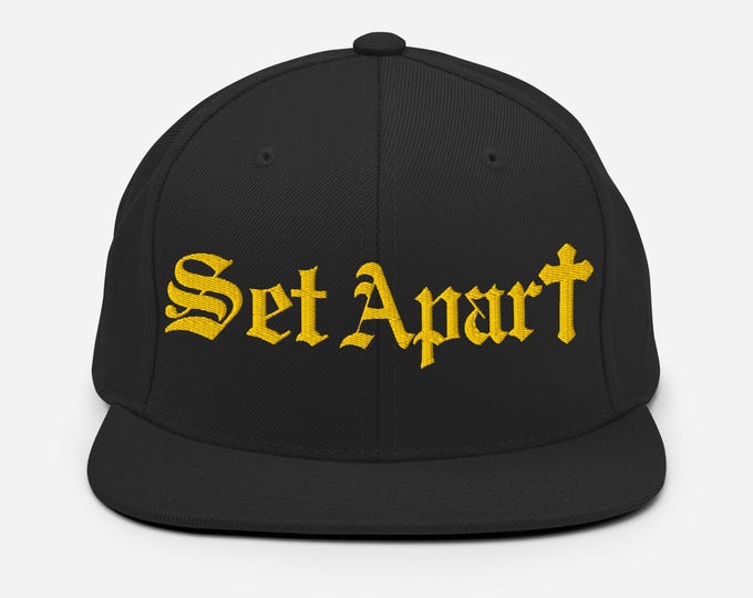 Set Apart Snapback Hat