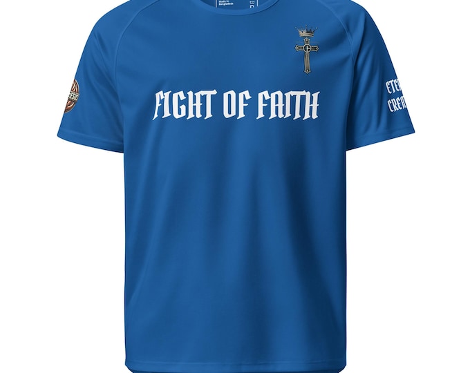 Fight of Faith Unisex sports jersey