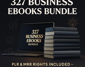 327 Business eBooks Bundle: Resellable PLR Content (Digital Download)