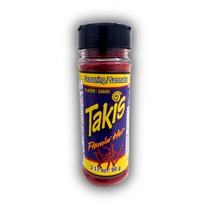 Takis Flaming Hot snack seasoning for snacks ( Inpired by Takis flavor )– 3.17 oz (90g), chile & lime, | not Takis powder just a seasoning |