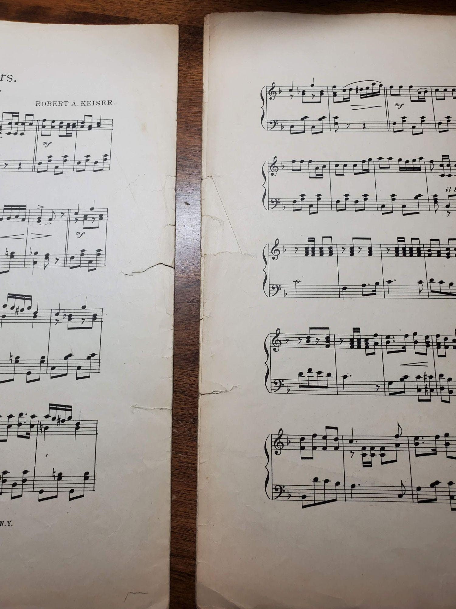 Beautiful Ohio Vintage Sheet Music Etsy
