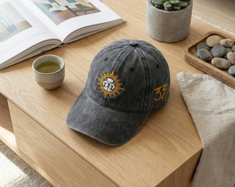 Clair Obscur Expedition 33 Embroidered Hat, Gamer Dad Cap, Video Game Gift, Custom Gift for Him