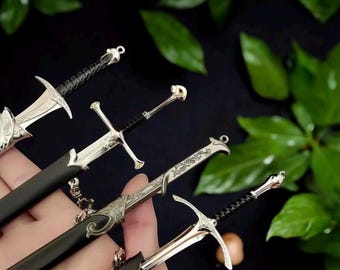Fantasy Swords | Mini King Sword Replica | Sword Miniatures | Medieval Letter Opener
