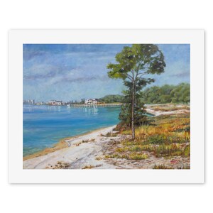 Santa Rosa Sound – Florida Wall Art, Giclée on Fine Art Paper, Florida Wall Art, Florida Painting, Navarre FL