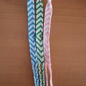 Hand-made friendship bracelets