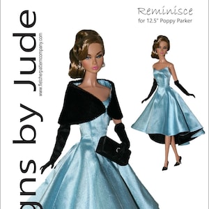 PDF Reminisce Doll Clothes Sewing Pattern for 12.5&quot; Poppy Parker Dolls Integrity