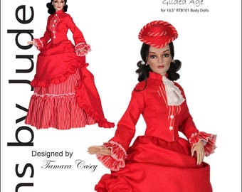 Vintage Indigo Print Work Dress | Antique Victorian Calico Day