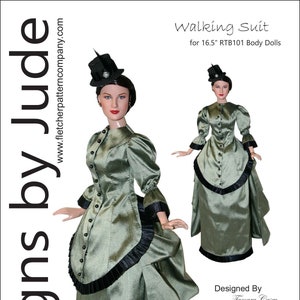 Wandelpakpatroon voor 16,5" RTB101 Body Dolls Tonner