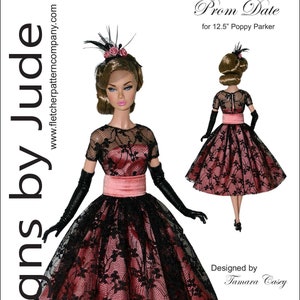 Fizz Doll Clothes Sewing Pattern 12.5" Poppy Parker Dolls Integrity Fizz Doll Clothes Sewing Pattern 12.5" Poppy Parker Dolls Integrity