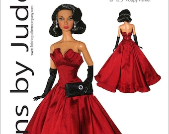 PDF Dance with Me Doll Clothes Sewing Pattern for 12.5&quot; Poppy Parker Fashion Dolls Integrity