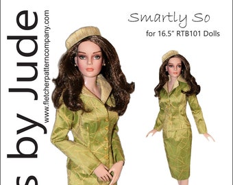 PDF Cartamodello per vestiti per bambole Smartly So per toner per bambole con corpo RTB101 da 16,5".