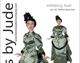 Walking Suit Pattern for 16.5" RTB101 Body Dolls Tonner