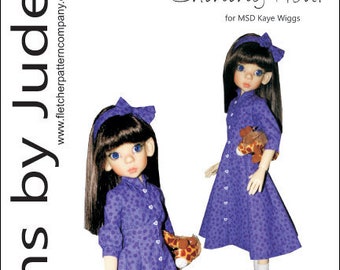 PDF Shining Hour Pattern for 46cm MSD Kaye Wiggs Dolls