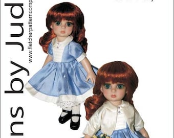 Picking Daisies Doll Clothes Sewing Pattern for 10" Patsy Dolls Tonner