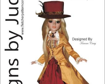 Feeling Steamed Steampunk Doll Clothes Sewing Pattern for Ellowyne