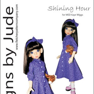 PDF Shining Hour Pattern for 46cm MSD Kaye Wiggs Dolls