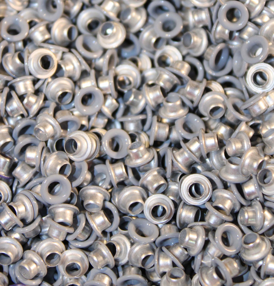 1/8 Inch Blue Round Aluminum Eyelets for Cards, Tags, Crafts and ...
