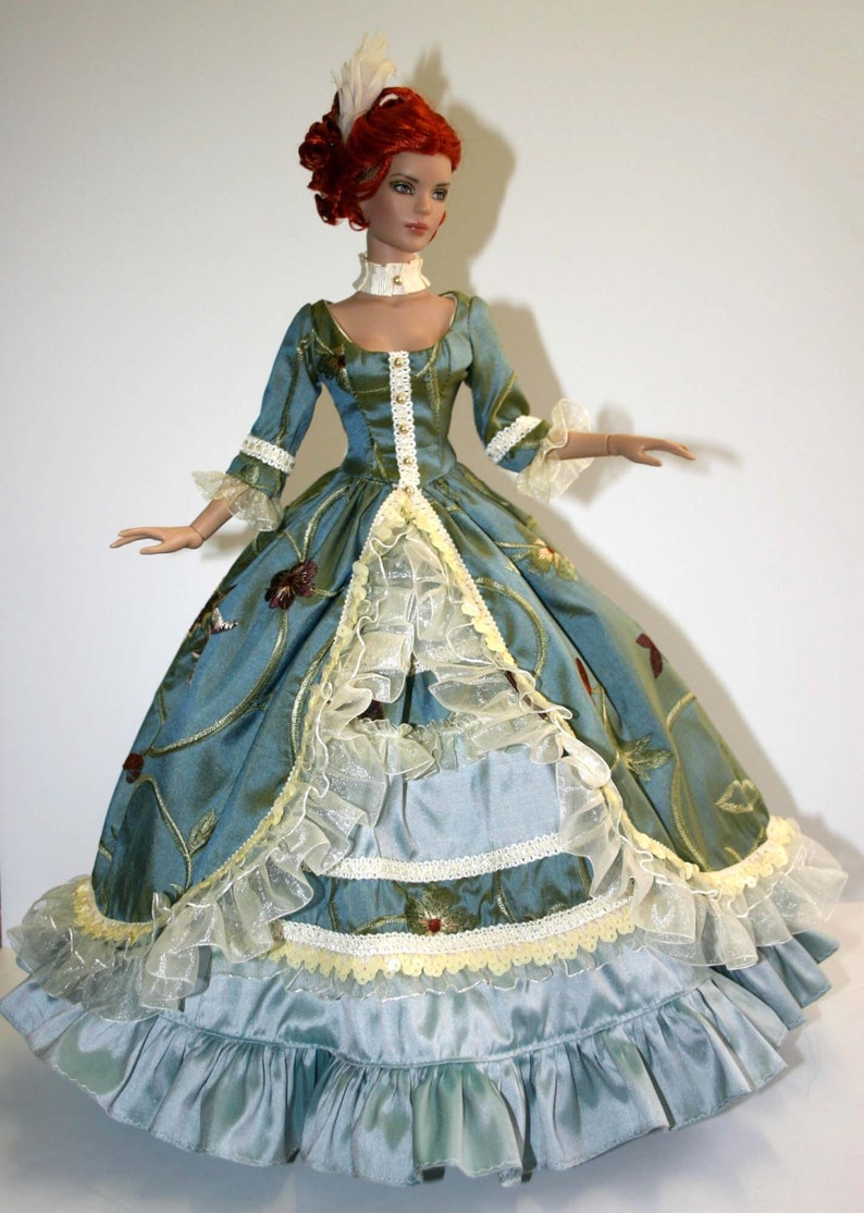 PDF Opulent Gown Pattern for Tyler Wentworth Dolls Tonner 画像 3