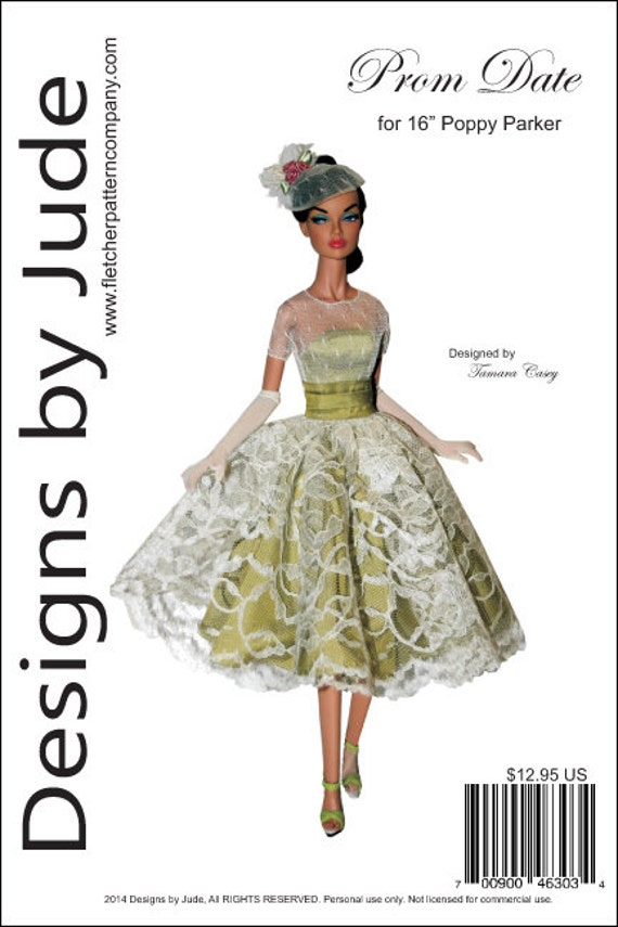 Autumn Spell Doll Clothes Sewing Pattern for 16/" Poppy Parker Dolls Integrity