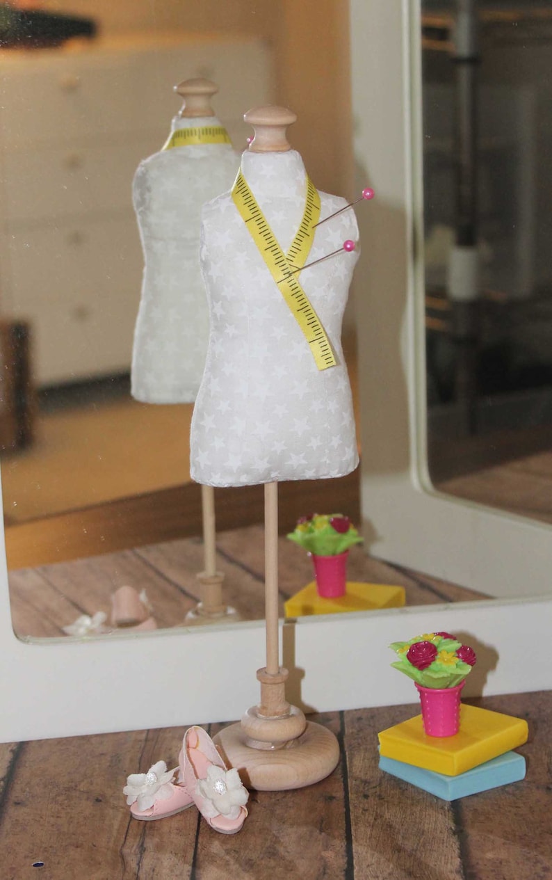 PDF Fabric Dress Form Sewing Pattern for 11 Leeann Dolls Etsy