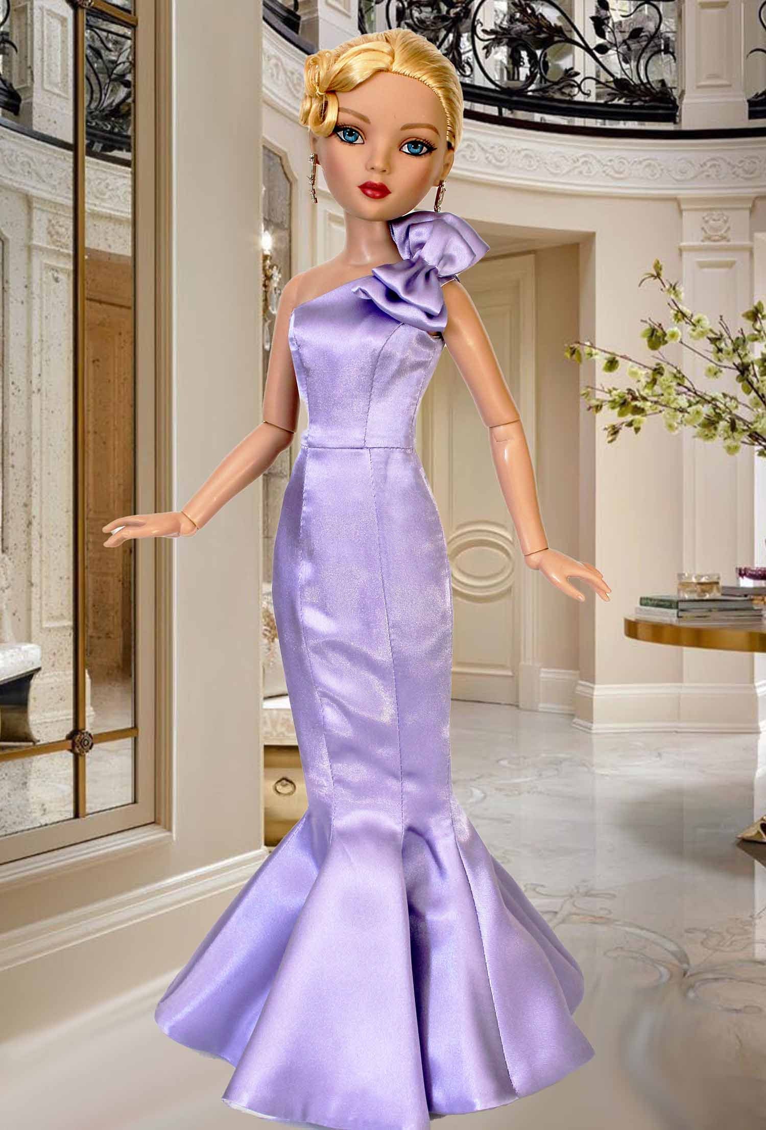 Abito A Palloncino, Con Collana, Taglie Comode, Modello T-shirt Over Size, Talissa Mode Colore Blu Taglia 46 - Foto 3