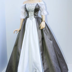PDF Outlander Wedding Dress Doll Clothes Sewing Pattern for 65cm Iplehouse 1/3 EID Dolls image 7