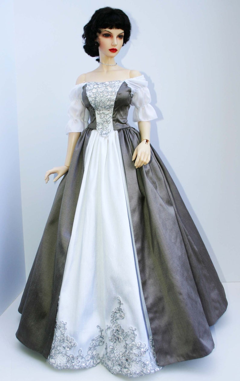 PDF Outlander Hochzeitskleid Puppenkleidung Schnittmuster für 65cm Iplehouse 1/3 EID Puppen Bild 7