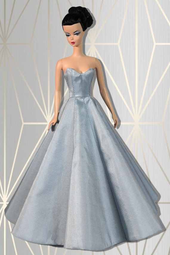 Ravelry: Blue dress for Barbie doll pattern by Ella Kovalyova