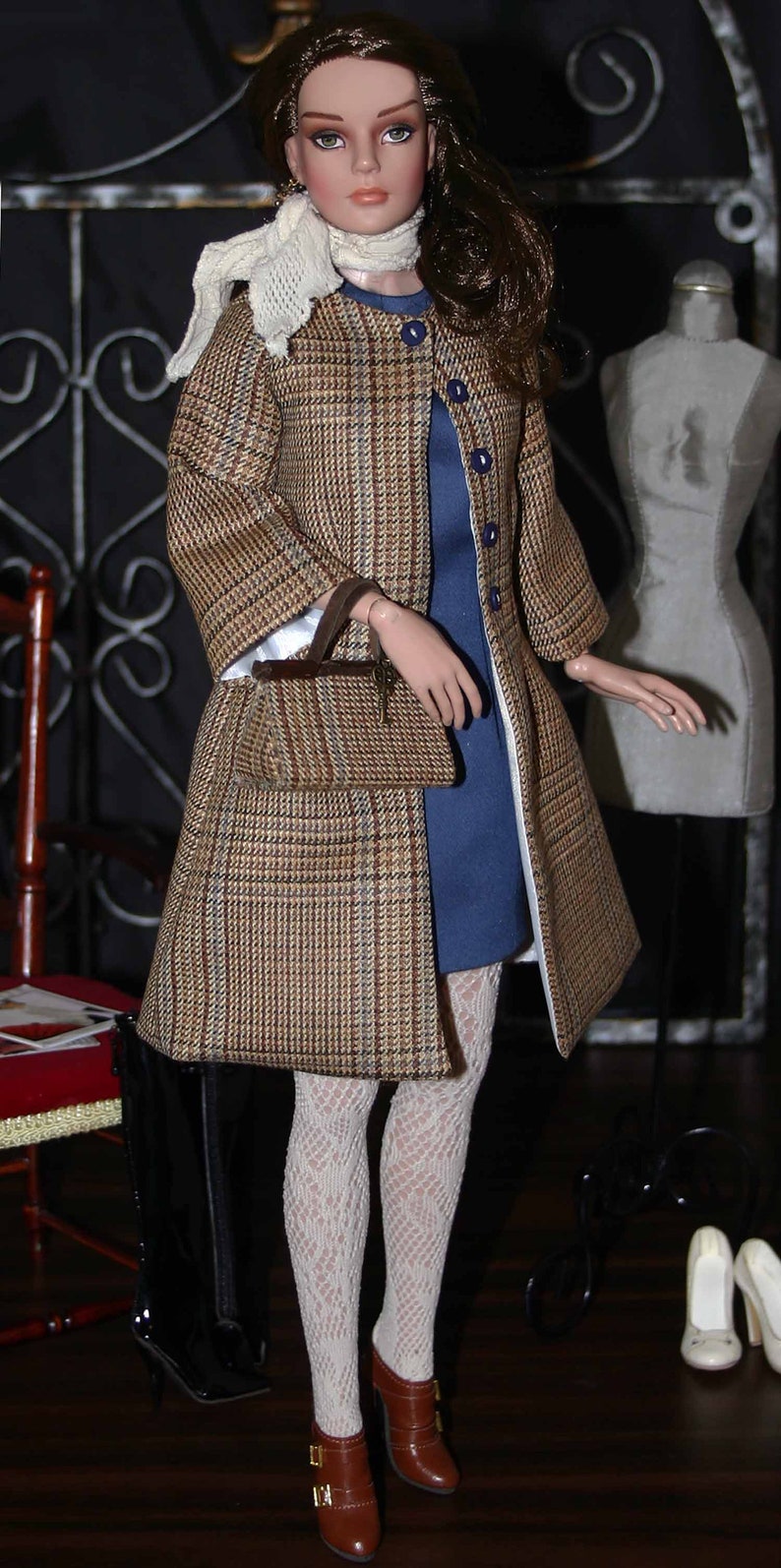 PDF Autumn Spell Dress & Coat Doll Clothes Sewing Pattern for Etsy