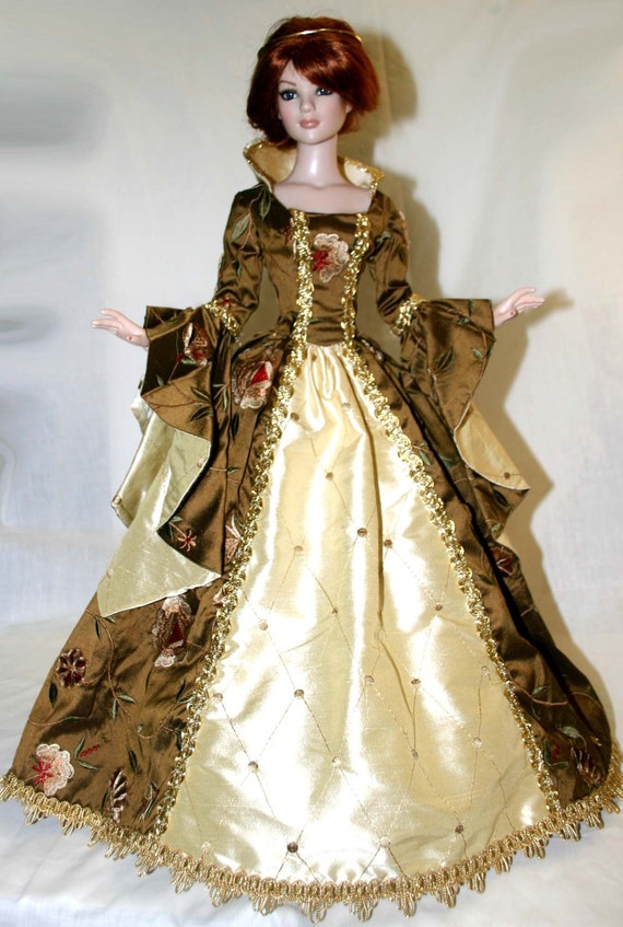 Enchanted Gown Doll Clothes Sewing Pattern for 16/" Ellowyne Wilde Dolls Tonner