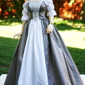 PDF Outlander Wedding Dress Doll Clothes Sewing Pattern for 65cm Iplehouse 1/3 EID Dolls image 10