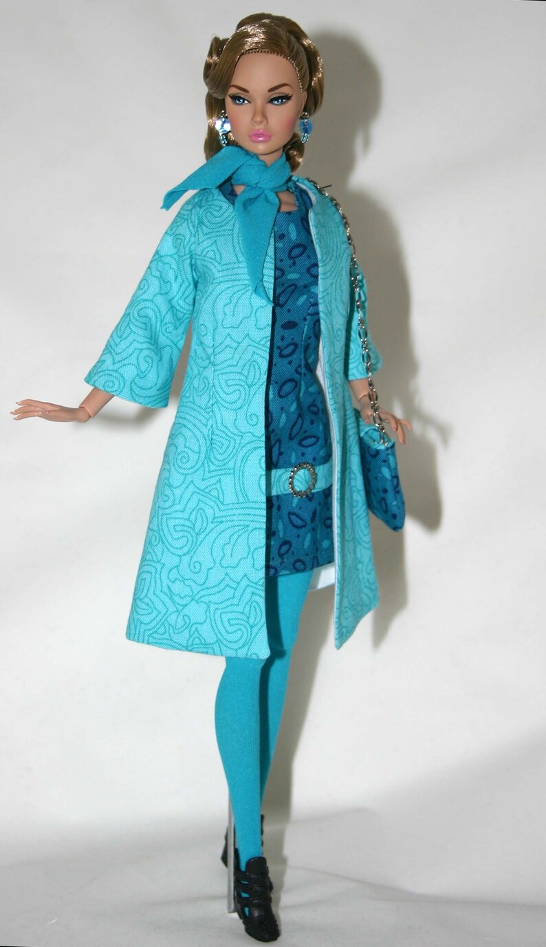 Autumn Spell Dress & Coat Doll Clothes Sewing Pattern for Etsy