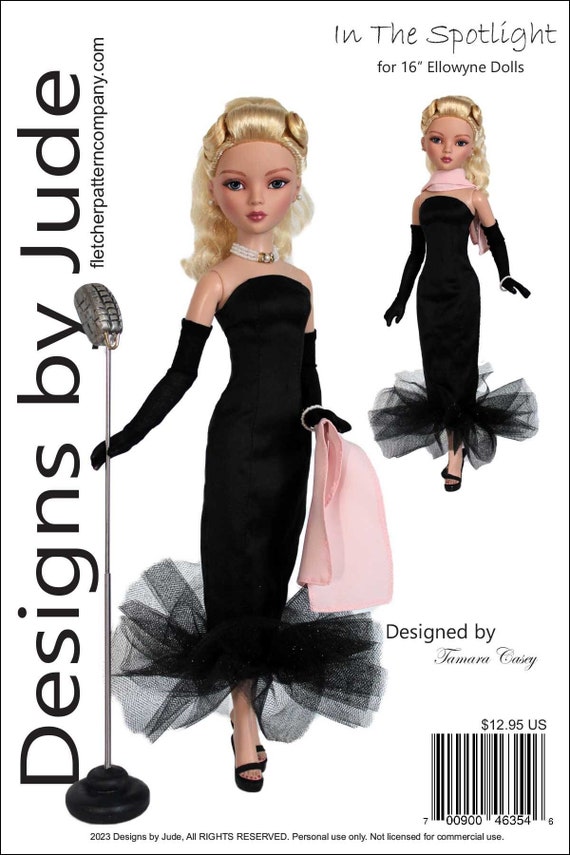 Doll Clothes Sewing Pattern for 16