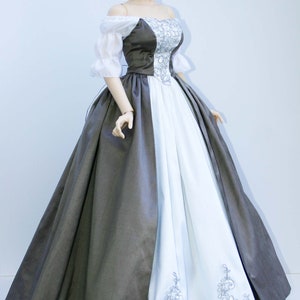 PDF Outlander Wedding Dress Doll Clothes Sewing Pattern for 65cm Iplehouse 1/3 EID Dolls image 2