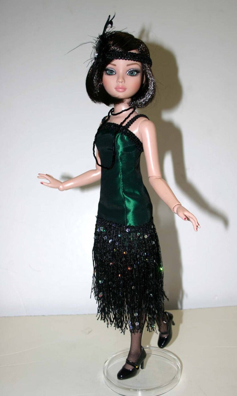 PDF Roaring Twenties Flapper Doll Clothes Sewing Pattern for 16 Ellowyne Dolls Tonner image 3