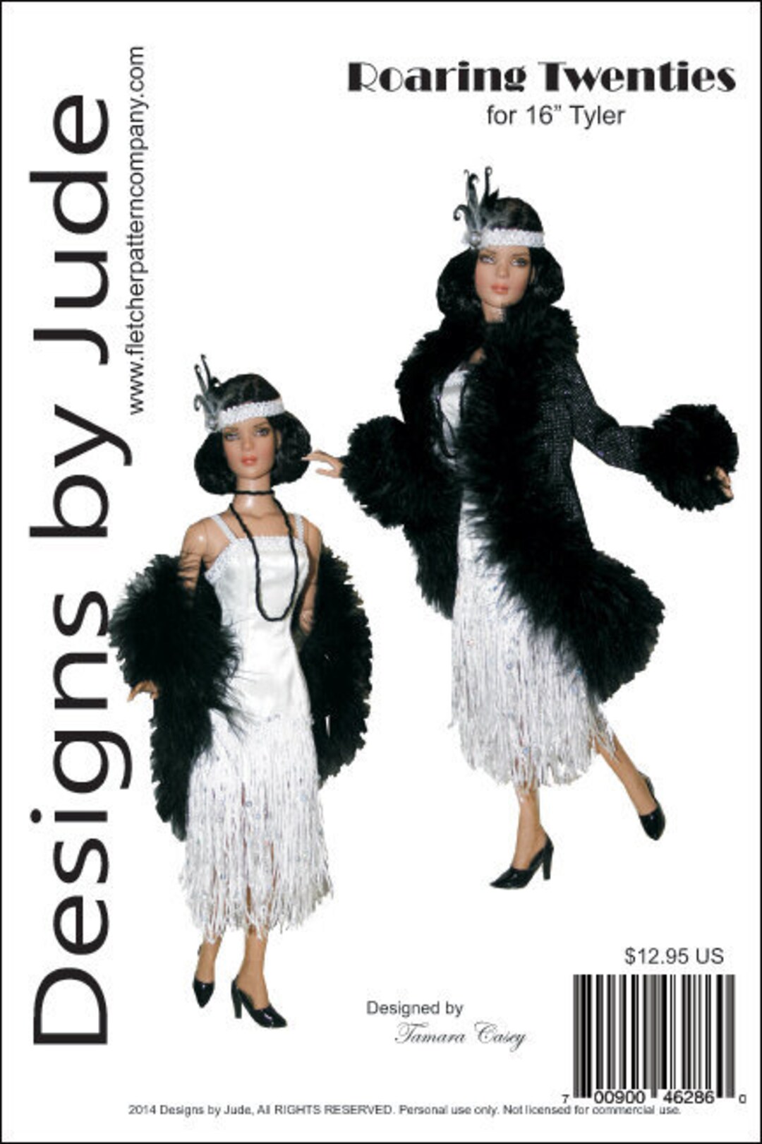 Flapper Patterns Roaring Twenties Flapper PDF Pattern for 16