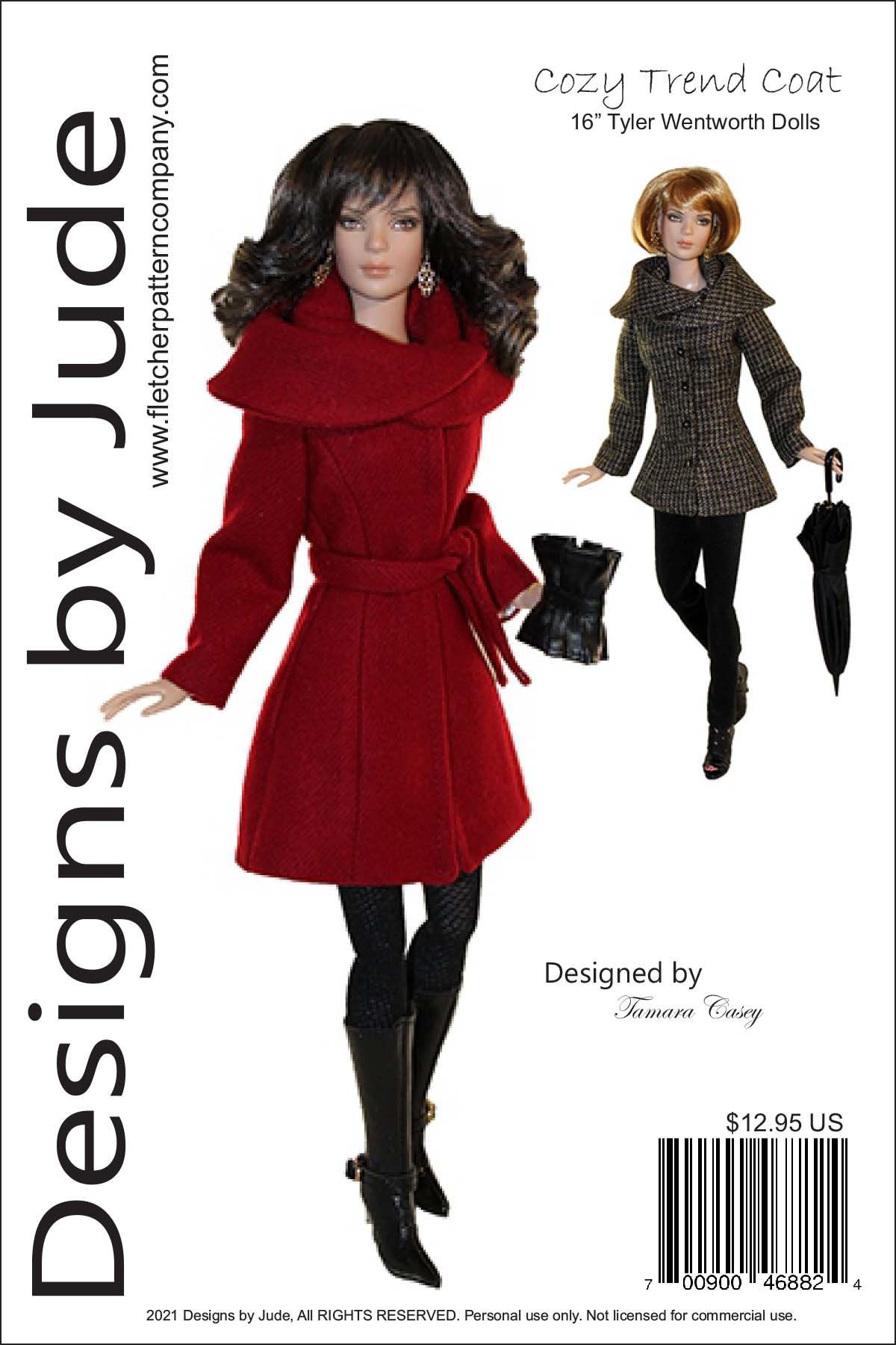 POUPÉE À COUDRE - ドールスタイリング本 Doll Clothes Sewing Pattern for 16