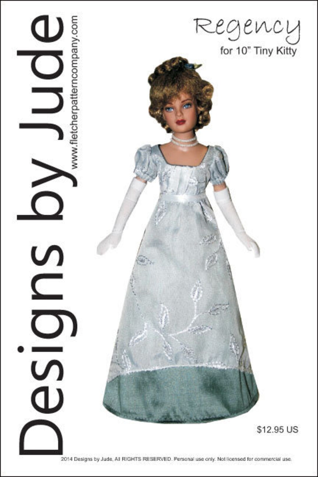 Regency Dress Pattern for 10