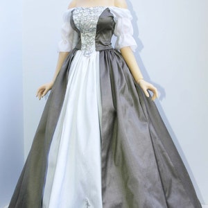 PDF Outlander Wedding Dress Doll Clothes Sewing Pattern for 65cm Iplehouse 1/3 EID Dolls image 4