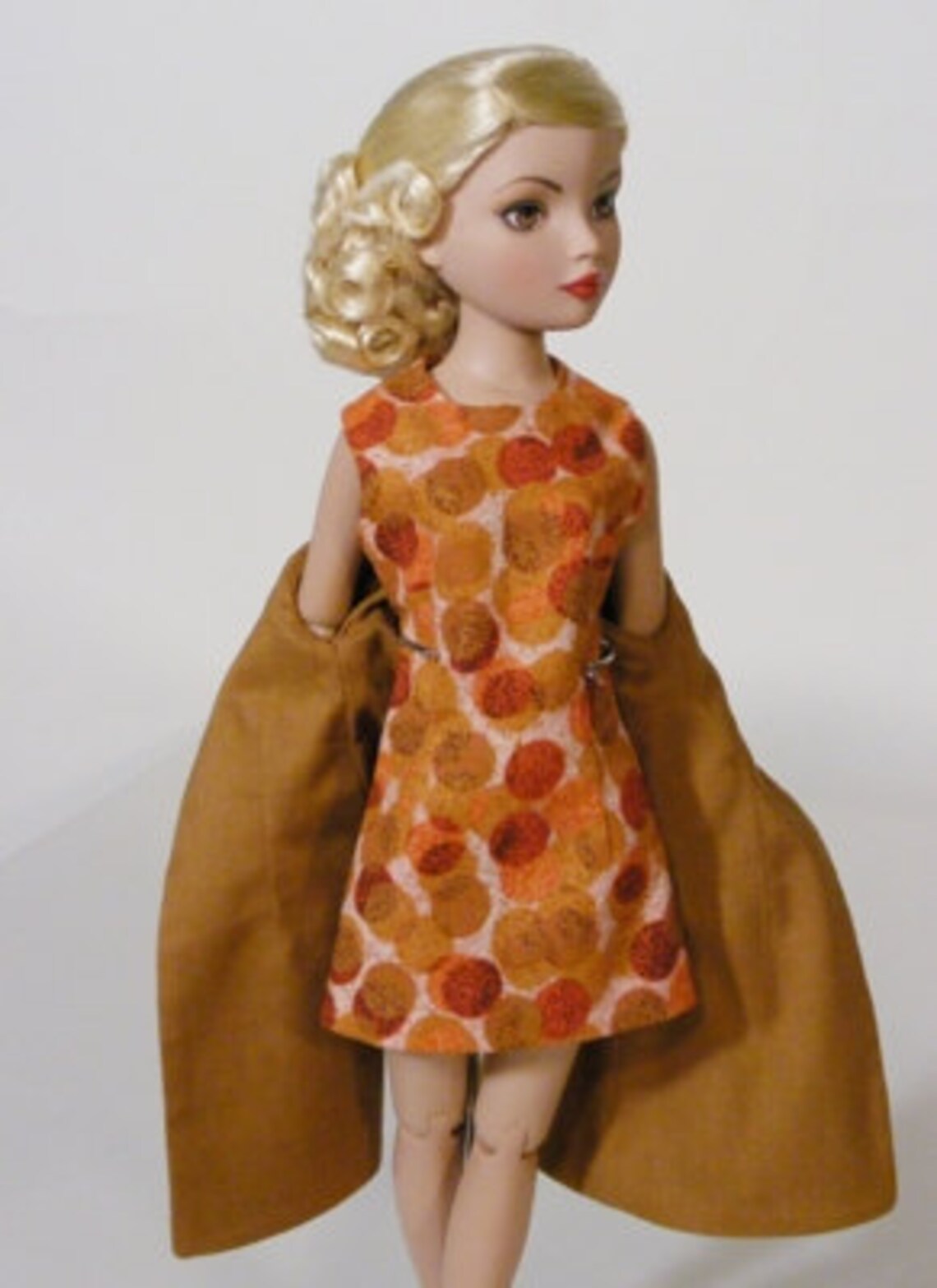 Autumn Spell Dress & Coat Doll Clothes Sewing Pattern for Etsy