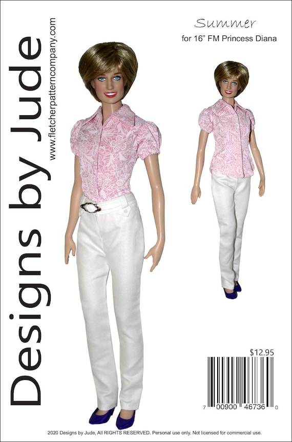 Cartamodelli NG Creations Per Cucire Vestiti Per Bambole My Friend 16 Pollici